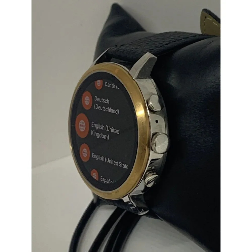 Fossil Gen 4 Authentic Digital Dial Smart Watch Custom Band FTW6016 QT486